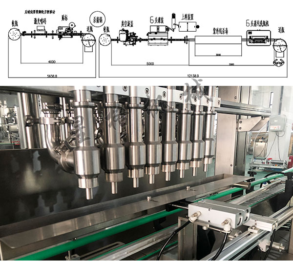 濃稠顆粒醬料灌裝生產線流程圖(圖1) 濃稠顆粒醬料灌裝生產線流程圖(圖1)