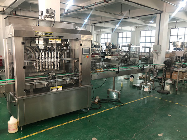 濃稠顆粒醬料灌裝生產線流程圖(圖2) 濃稠顆粒醬料灌裝生產線流程圖(圖2)