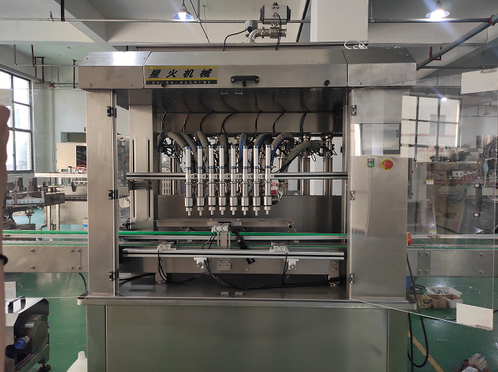 八頭瓶裝顆粒醬體灌裝機設備優勢以及適用范圍(圖2) 八頭瓶裝顆粒醬體灌裝機設備優勢以及適用范圍(圖2)